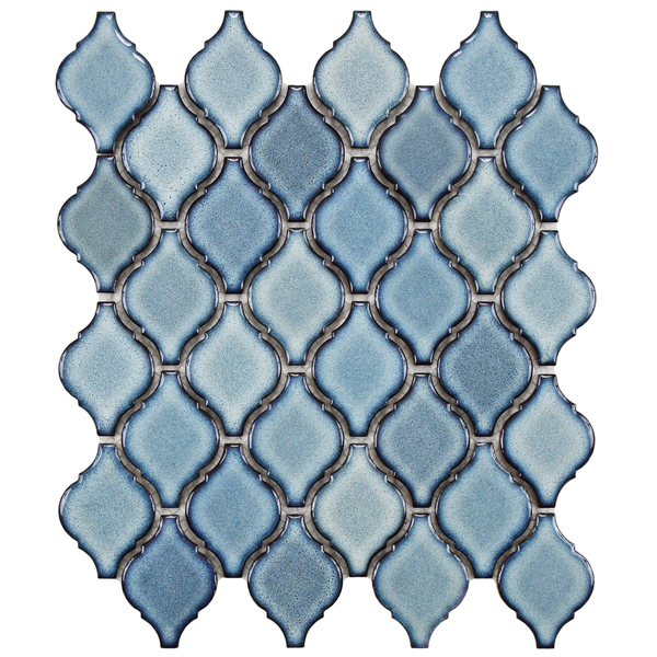 what kind of border for arabesque tile backsplash