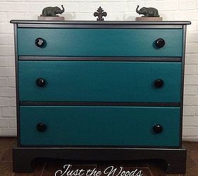 Teal chest deals of drawers