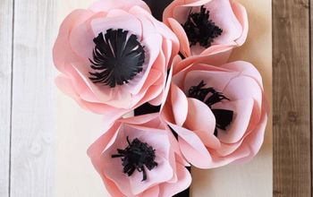 Paper Flowers for Gift Wrapping