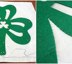 easy st patrick s day pillows, crafts, how to, seasonal holiday decor, reupholster