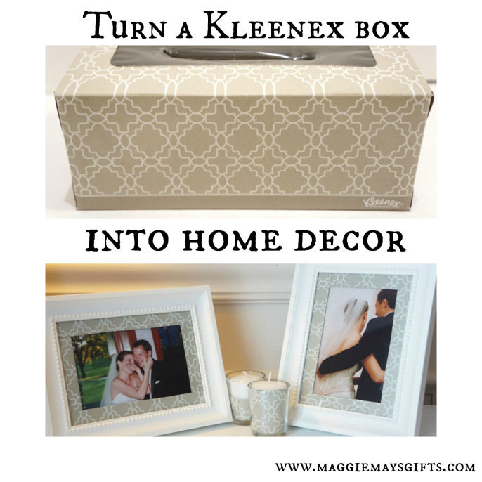 utiliza una caja de kleenex para la decoracin del hogar