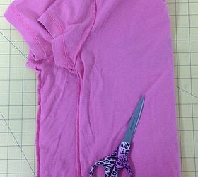 how to make a flower out of t shirt seams, crafts, how to, repurposing upcycling