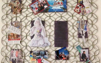 HOW TO: Make a Simple Pin Board Out of Recycled Material