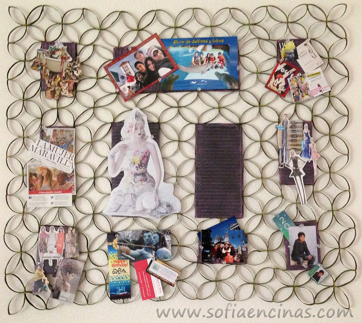 how to make a simple pin board out of recycled material, crafts, how to, repurposing upcycling