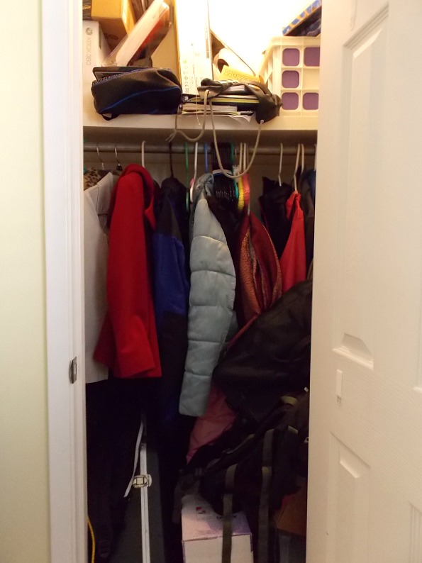 How Highly Organized People Gain Instant Pantry Space Hometalk Create An Organized Pantry Out Of A Coat Closet Kitchen Design Organizing