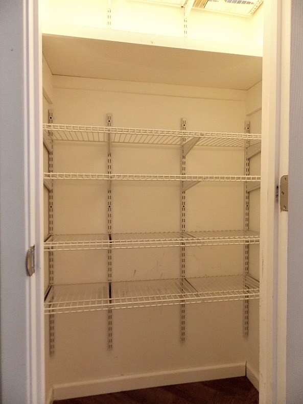 How Highly Organized People Gain Instant Pantry Space Hometalk Create An Organized Pantry Out Of A Coat Closet Kitchen Design Organizing