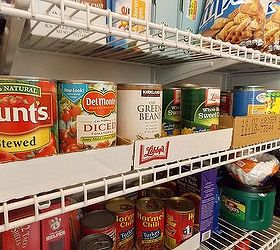 create an organized pantry out of a coat closet, closet, kitchen design, organizing, repurposing upcycling, shelving ideas, storage ideas