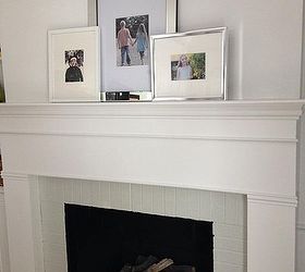 fireplace makeover building a mantel, diy, fireplaces mantels, how to, painting, woodworking projects