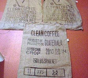 tips for washing and drying coffee sacks, cleaning tips, crafts, how to, laundry rooms, repurposing upcycling