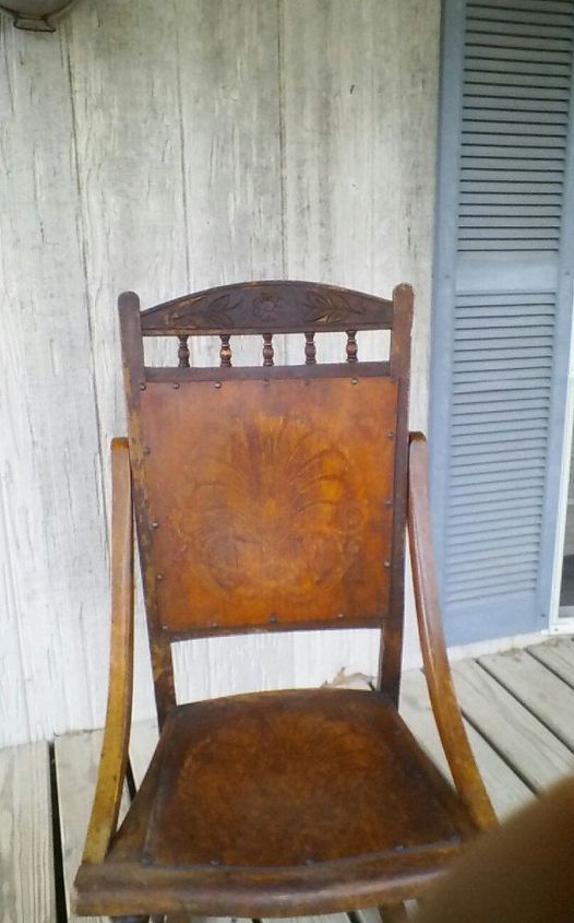 how do i clean this beautiful old rocker