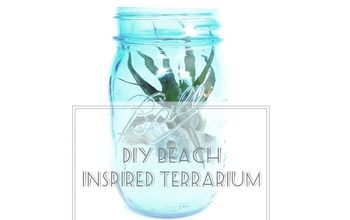 Beach Inspired Terrarium DIY