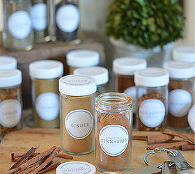 printable spice jar labels to help organize your kitchen, crafts, kitchen design, organizing