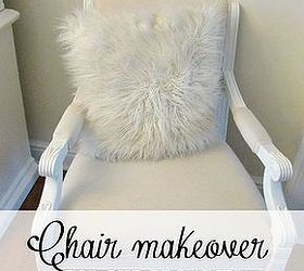chair makeover for the beginner, how to, painted furniture, repurposing upcycling, reupholster