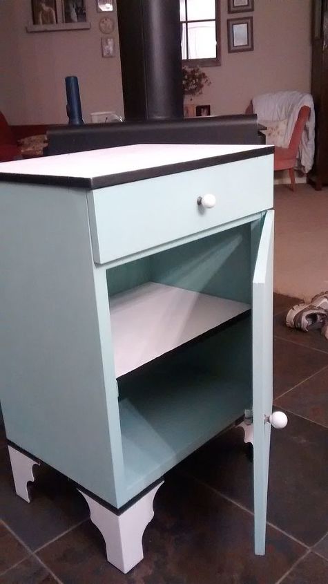 a 5 vintage metal cabinet re do, painted furniture