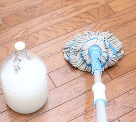 diy wood safe floor cleaner, cleaning tips, flooring, go green