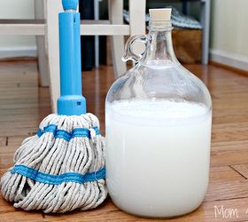 diy wood safe floor cleaner, cleaning tips, flooring, go green