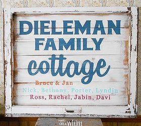 repurposed cottage sign, chalk paint, crafts, how to, repurposing upcycling