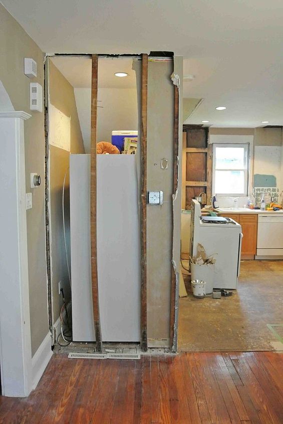 derribar paredes eliminar una pared de la cocina