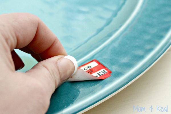 the fastest way to remove stickers and price tags, cleaning tips
