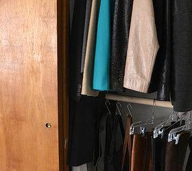 easy diy hanging closet rod, closet, how to, organizing, storage ideas, urban living