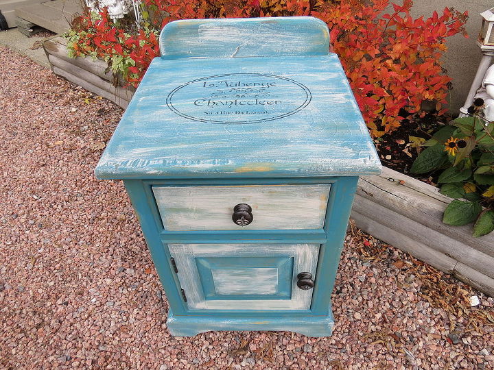 wash stand, painted furniture