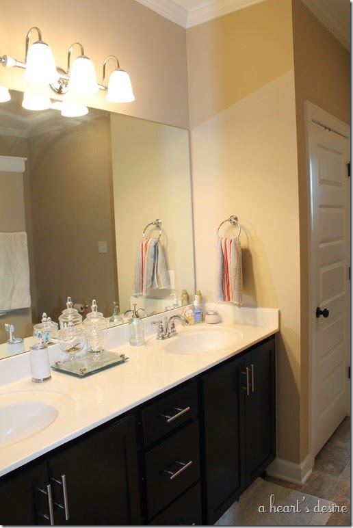 quick bath refresher with painted cabinets, bathroom ideas, chalk paint, painting