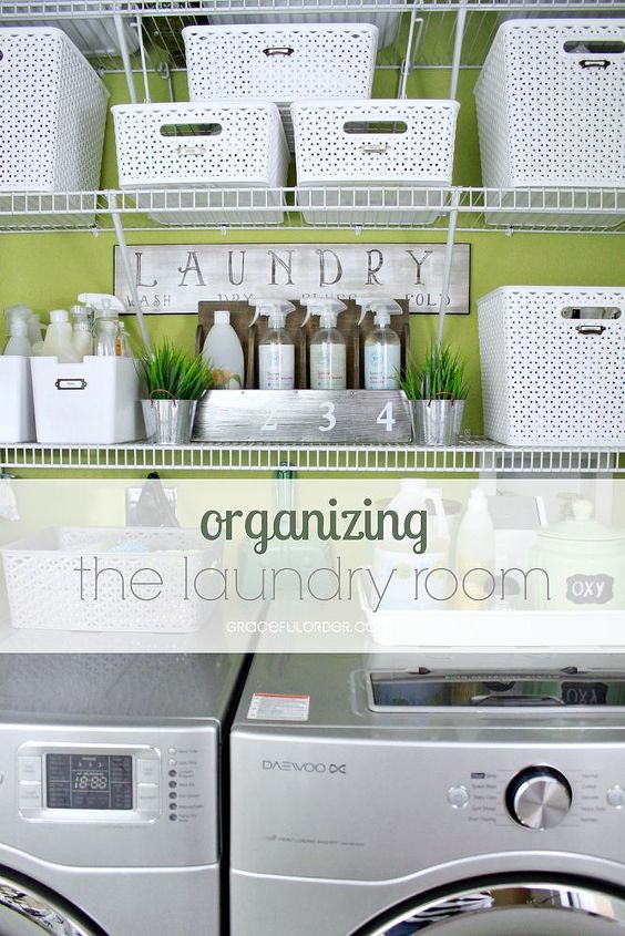 organizing laundry closets, closet, laundry rooms, organizing, painting, storage ideas