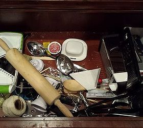 kitchen drawer organization, how to, kitchen design, organizing, storage ideas