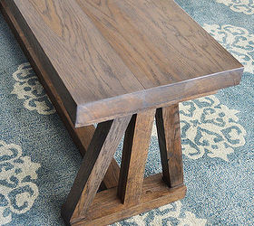 easy diy dining bench, diy, how to, painted furniture, rustic furniture, woodworking projects