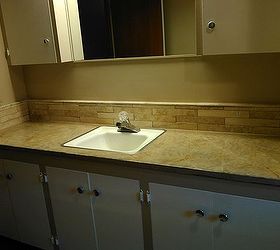 updating the outdated bathroom vanity, bathroom ideas, diy, how to