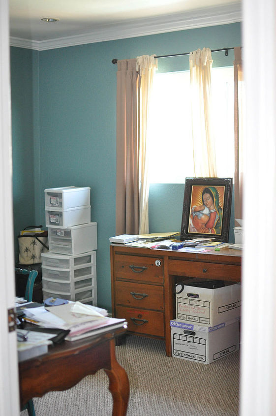 a room with a vintage soul, doors, home office, repurposing upcycling, shelving ideas, BEFORE