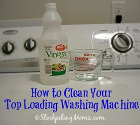 how to clean your top loading washing machine, appliances, cleaning tips, how to, laundry rooms