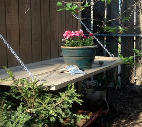 reclaimed door potting bench, container gardening, doors, gardening, repurposing upcycling