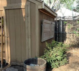 reclaimed door potting bench, container gardening, doors, gardening, repurposing upcycling