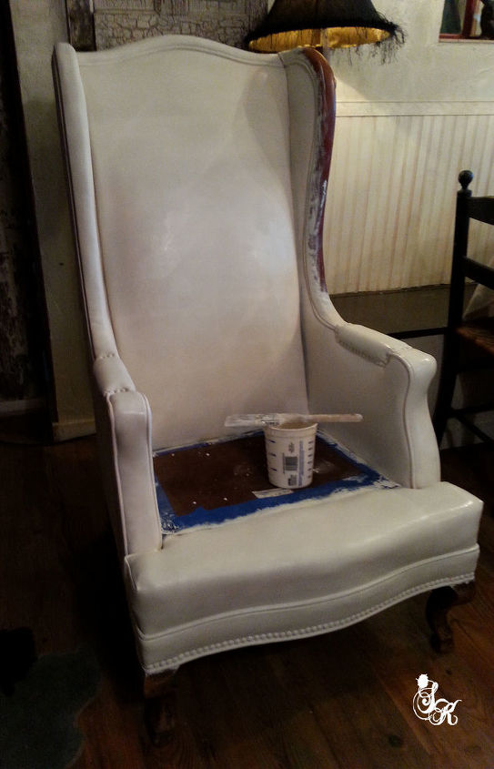 sk s painted journey of wishes, painted furniture, reupholster