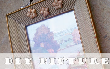 DIY Picture Frame Tray