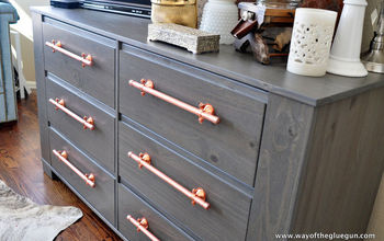 Industrial Copper Drawer Pulls