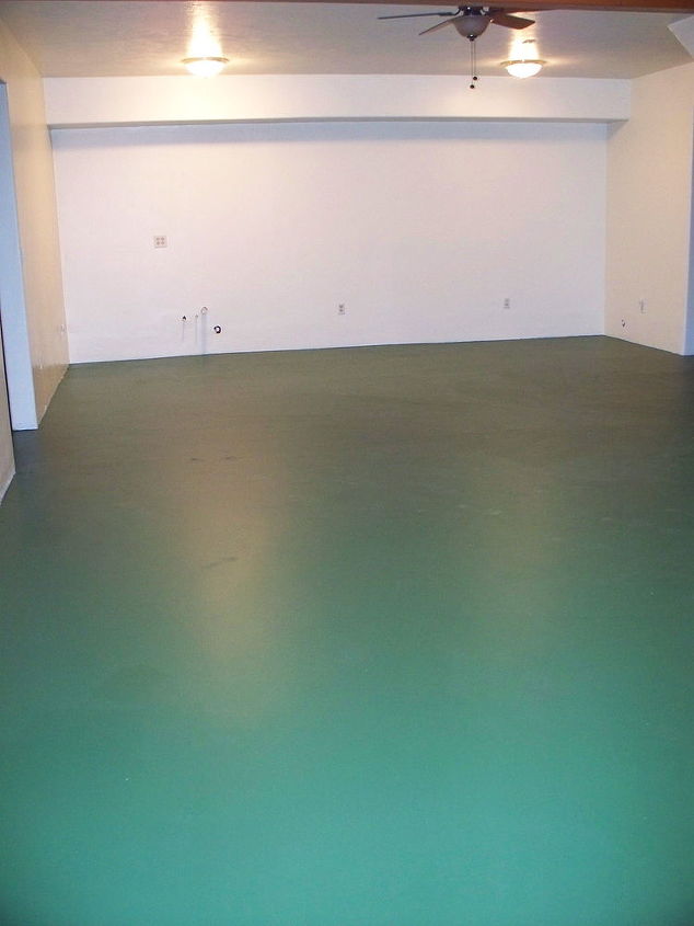 How To Paint Your Concrete Basement Floor To Look Like Slab