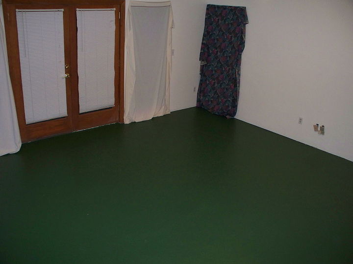 How To Paint Your Concrete Basement Floor To Look Like Slab