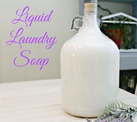 diy liquid laundry detergent borax free, cleaning tips, go green, how to, laundry rooms