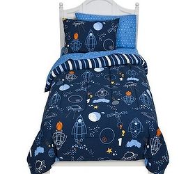 the land of nod boy s bedroom for less, bedroom ideas, Target bedding like The Land of Nod s