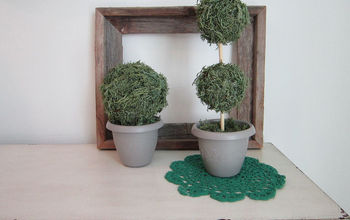 DIY Moss Topiary