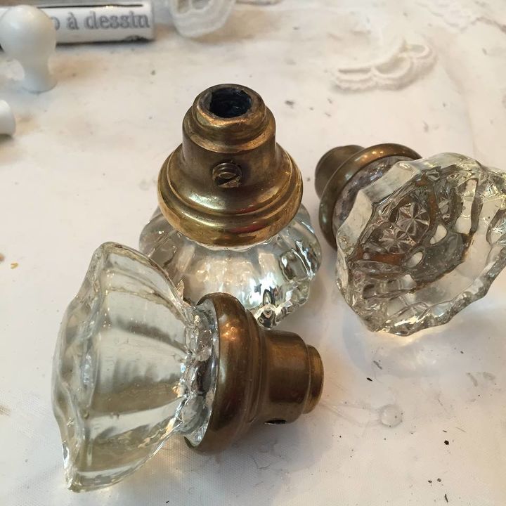 vintage door knobs to paperweights, crafts, how to, repurposing upcycling