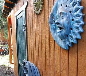 diy wood shed with critter-proof foundation hometalk
