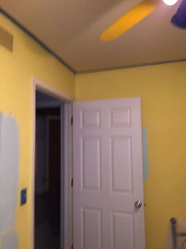 Painted Ceiling Fan And Bedroom Walls Hometalk