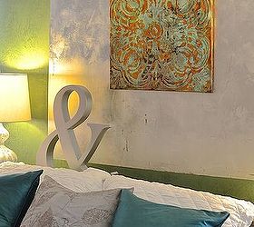 using metallic plaster, bedroom ideas, how to, painting, wall decor