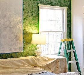 using metallic plaster, bedroom ideas, how to, painting, wall decor