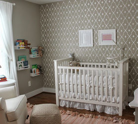 5 baby room d cor accent walls ideas with nursery stencils, bedroom ideas, painting, wall decor