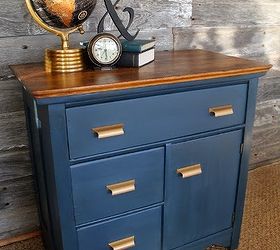 antique wash stand makeover, chalk paint, painted furniture