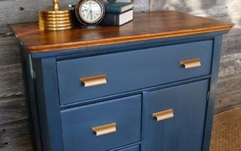 Antique Wash Stand Makeover